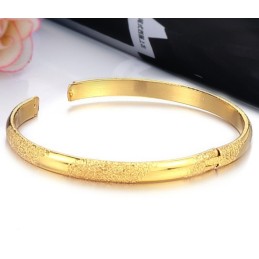 Bracciale Da Uomo Placcato Oro 18 Carati, Durevole Nell'Uso