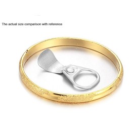 Bracciale Da Uomo Placcato Oro 18 Carati, Durevole Nell'Uso