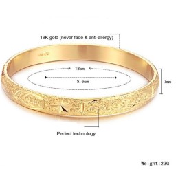 Bracciale Placcato Oro 18 Carati Con Qualità E Quantità Garantite