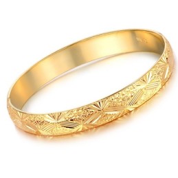 Bracciale Da Donna Di Alta Qualità Placcato Oro 18 Carati