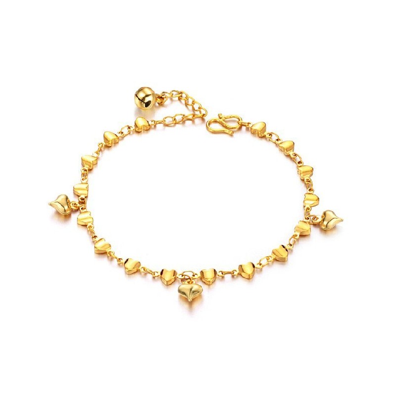 Bracciale Da Donna Sweetheart Di Qualità Stabile, Placcato Oro 18 Carati Bracciale Da Donna Sweetheart Di Qualità Stabile, Placcato Oro 18 Carati