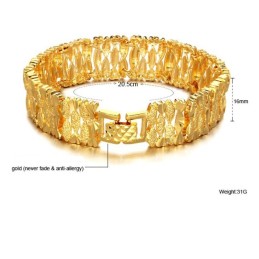 Bracciale Da Donna Placcato Oro 18 Carati, Famoso In Tutto Il Mondo
