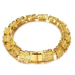 Bracciale Da Donna Di Alta Qualità Placcato Oro 18 Carati