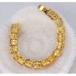 Bracciale Da Donna Di Alta Qualità Placcato Oro 18 Carati