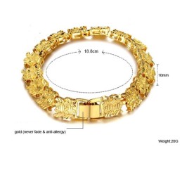 Bracciale Da Donna Di Alta Qualità Placcato Oro 18 Carati