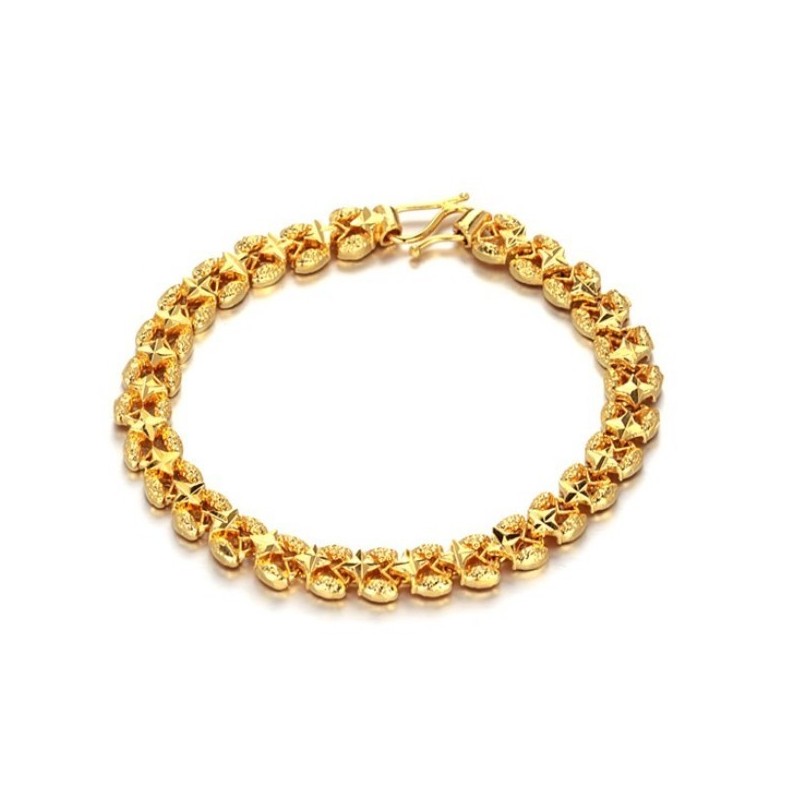 Bracciale Da Donna Placcato Oro 18 Carati, Facile Da Usare Bracciale Da Donna Placcato Oro 18 Carati, Facile Da Usare