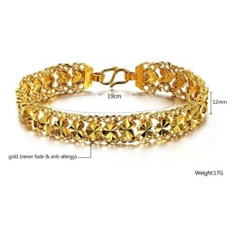 Bracciale Da Donna Sweetheart Di Qualità Stabile, Placcato Oro 18 Carati