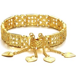 Bracciale Da Donna Placcato Oro 18 Carati, Durevole E Di Lunga Durata