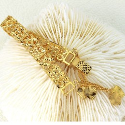 Bracciale Da Donna Placcato Oro 18 Carati, Durevole E Di Lunga Durata