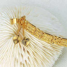 Bracciale Da Donna Placcato Oro 18 Carati, Durevole E Di Lunga Durata
