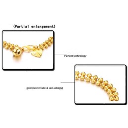 Bracciale Da Donna A Forma Di Palla, Placcato Oro 18 Carati, The Queen Of Quality