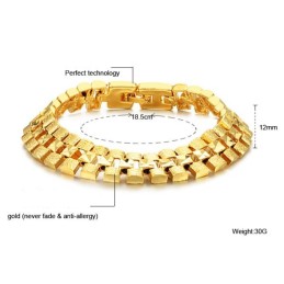 Bracciale Da Donna Placcato Oro 18 Carati, Facile Da Usare