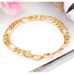 Bracciale Da Uomo Placcato Oro 18 Carati, Facile Da Usare