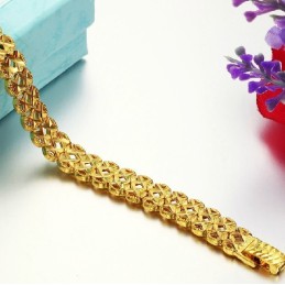 Bracciale Da Donna Di Qualità Superiore Placcato Oro 18 Carati