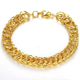 Bracciale Da Donna Di Alta Qualità Placcato Oro 18 Carati