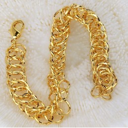 Bracciale Da Donna Di Alta Qualità Placcato Oro 18 Carati