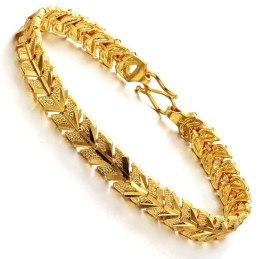 Completo Nelle Specifiche Bracciale Placcato Oro 18 Carati Da Donna