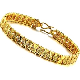Bracciale Da Donna Placcato Oro 18 Carati, Durevole E Di Lunga Durata