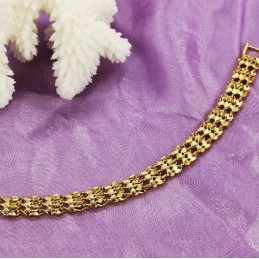 Bracciale Da Donna Di Alta Qualità Placcato Oro 18 Carati