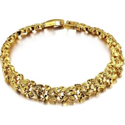 Noto Per Il Suo Raffinato Bracciale Da Donna Placcato In Oro 18 Carati