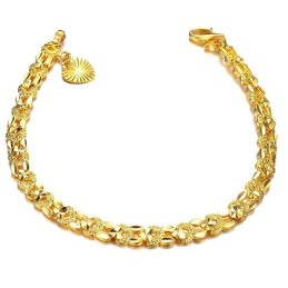 Bracciale Elegante Da Donna Placcato Oro 18 Carati, Qualità E Quantità Garantite
