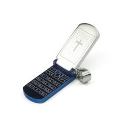 Ciondolo Realistico In Titanio Da Uomo A Forma Di Telefono Cellulare - Catene Gratuite