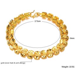 Bracciale Da Donna Placcato Oro 18 Carati, Facile Da Usare
