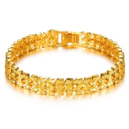 Bracciale Da Donna Placcato Oro 18 Carati Di Qualità Superiore