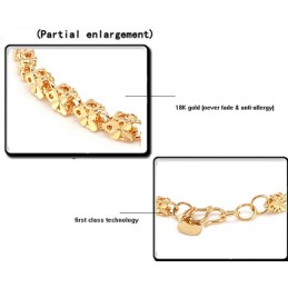 Bracciale Da Donna A Forma Di Farfalla, Placcato Oro 18 Carati, Con Reputazione Affidabile