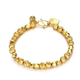 Bracciale Da Donna Placcato Oro 18 Carati Di Eccellente Qualità