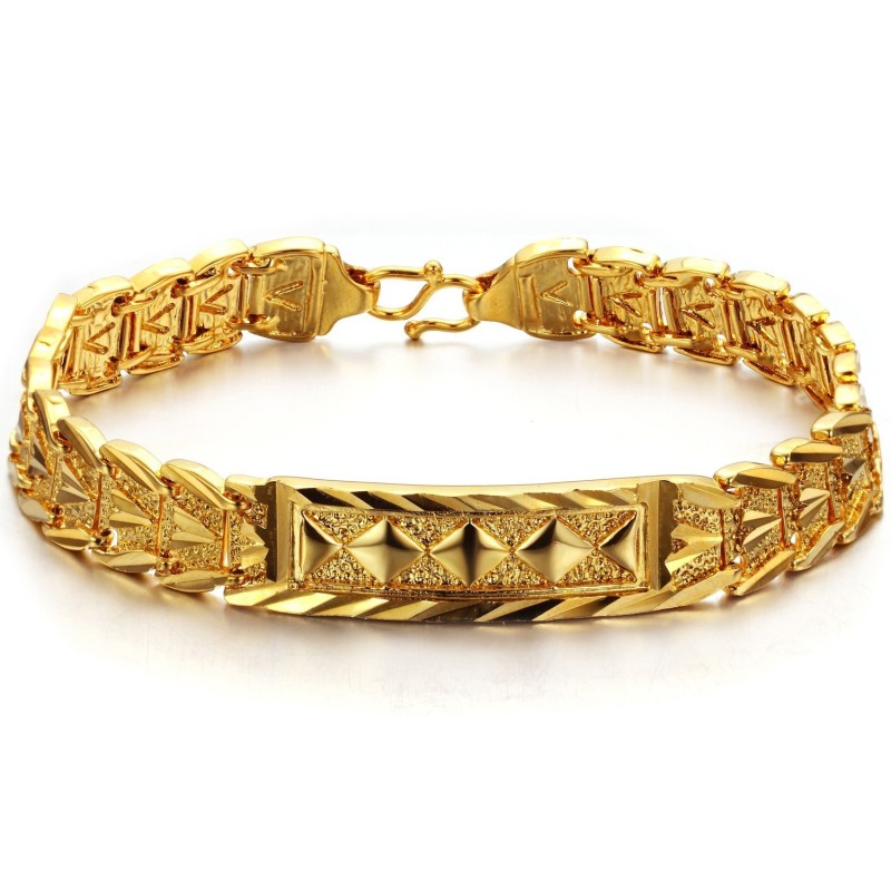 Bracciale Classico Da Donna Placcato Oro 18 Carati, Qualità E Quantità Garantite Bracciale Classico Da Donna Placcato Oro 18 Carati, Qualità E Quantità Garantite
