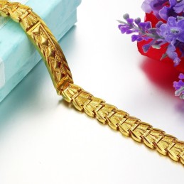 Bracciale Classico Da Donna Placcato Oro 18 Carati, Qualità E Quantità Garantite