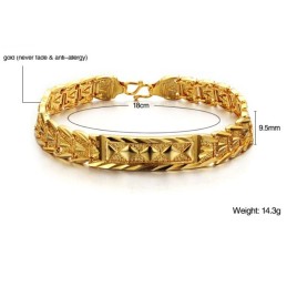 Bracciale Classico Da Donna Placcato Oro 18 Carati, Qualità E Quantità Garantite