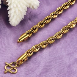 Collana Da Donna Di Qualità Affidabile, Placcata In Oro 18 Carati