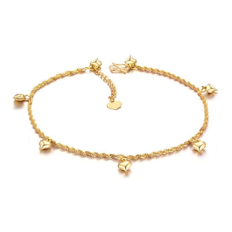 Ampia Varietà Di Cavigliere Placcate In Oro 18 Carati Da Donna Ampia Varietà Di Cavigliere Placcate In Oro 18 Carati Da Donna