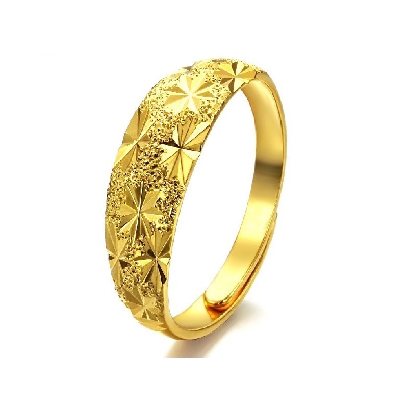 Anello Classico Da Donna Di Qualità Superiore Placcato Oro 18 Carati Anello Classico Da Donna Di Qualità Superiore Placcato Oro 18 Carati
