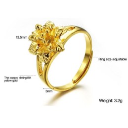 Ampia Varietà Di Anelli Classici Da Donna Placcati In Oro 18 Carati