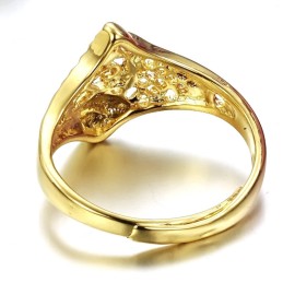 Anello Classico Da Donna The Queen Of Quality, Placcato Oro 18 Carati