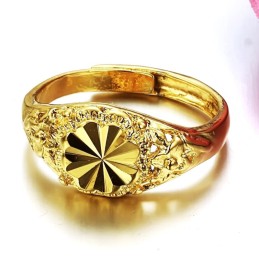 Anello Classico Da Donna Placcato Oro 18 Carati, Qualità E Quantità Garantite