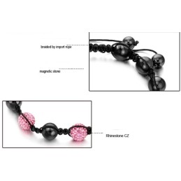 Braccialetto Di Cristallo A Forma Di Palla Da Donna Con Reputazione Affidabile