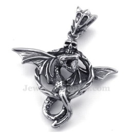 Collana Con Ciondolo Pterosauro In Titanio Di Alta Qualità (Catena Gratuita)
