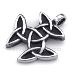 Collana Con Ciondolo Nodo Celtico In Titanio (Catena Gratuita)
