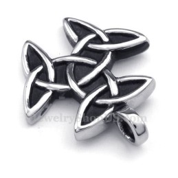 Collana Con Ciondolo Nodo Celtico In Titanio (Catena Gratuita)