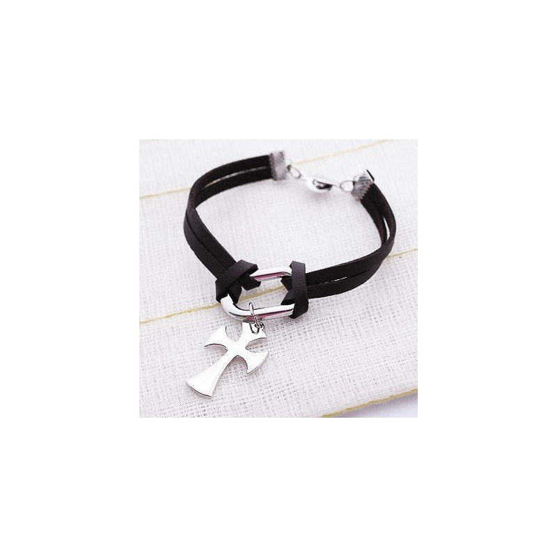 Braccialetti Con Croce In Titanio Wonens Braccialetti Con Croce In Titanio Wonens