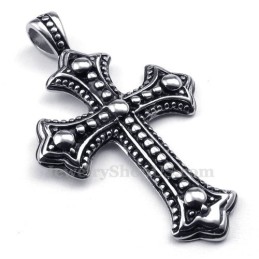 Collana Con Ciondolo A Croce In Titanio (Catena Gratuita)