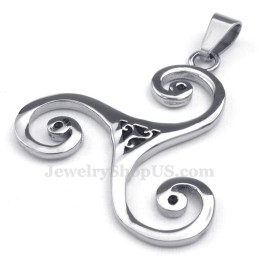 Collana Con Ciondolo A Forma Di Turbine Eoliche In Titanio (Catena Gratuita)