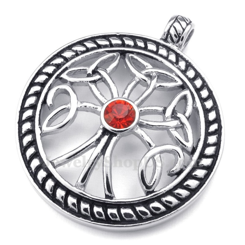 Collana Con Ciondolo Nodo Celtico In Titanio (Catena Gratuita) Collana Con Ciondolo Nodo Celtico In Titanio (Catena Gratuita)