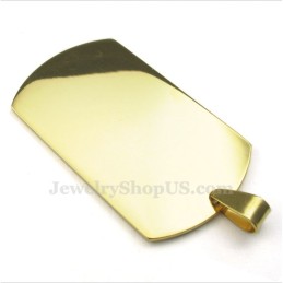 Collana Con Ciondolo In Titanio E Oro Con Carte (Catena Libera)