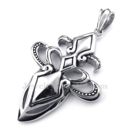 Collana Con Ciondolo In Titanio Da Uomo (Catena Libera)