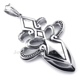 Collana Con Ciondolo In Titanio Da Uomo (Catena Libera)